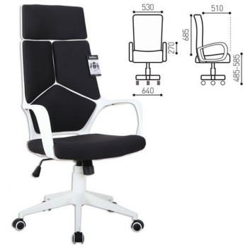 Кресло офисное BRABIX Prime EX-515 (черная ткань) в Мамоново - mamonovo.mebel54.com | фото