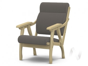 Кресло Вега-10 (бесцветный лак/ULTRA STONE) в Мамоново - mamonovo.mebel54.com | фото