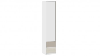 Шкаф для белья комбинированный «Сканди» Дуб Гарден/Белый/Глиняный серый в Мамоново - mamonovo.mebel54.com | фото