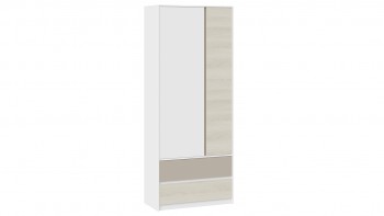 Шкаф для одежды комбинированный «Сканди» Дуб Гарден/Белый/Глиняный серый в Мамоново - mamonovo.mebel54.com | фото